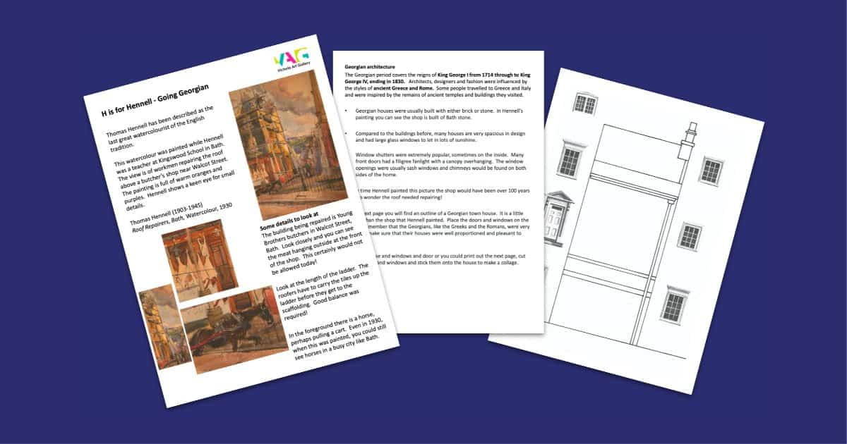 Victoria Art Gallery’s H is for Hennell Teaching Resource