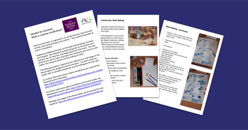 Victoria Art Gallery’s Mindful Art Activities Resource