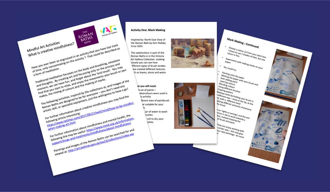 Victoria Art Gallery’s Mindful Art Activities