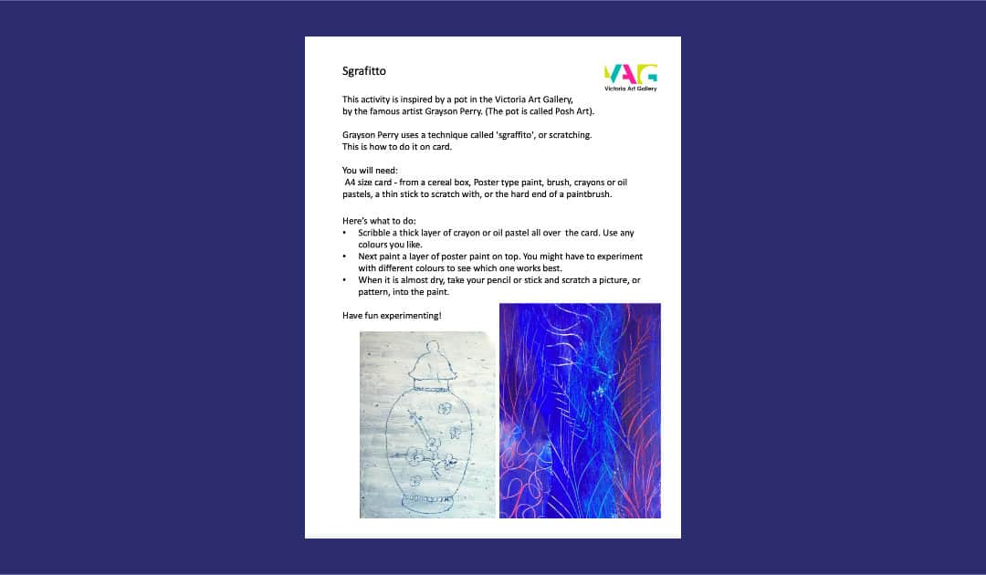 Victoria Art Gallery’s Try out Sgrafitto
