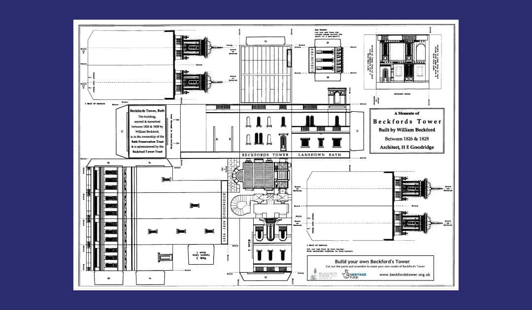 Cut out and Build Beckford’s Tower