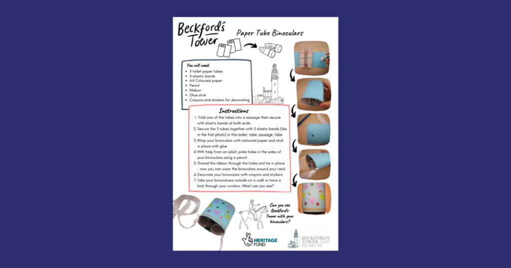 Beckford’s Tower’s Loo Roll Binoculars Resource