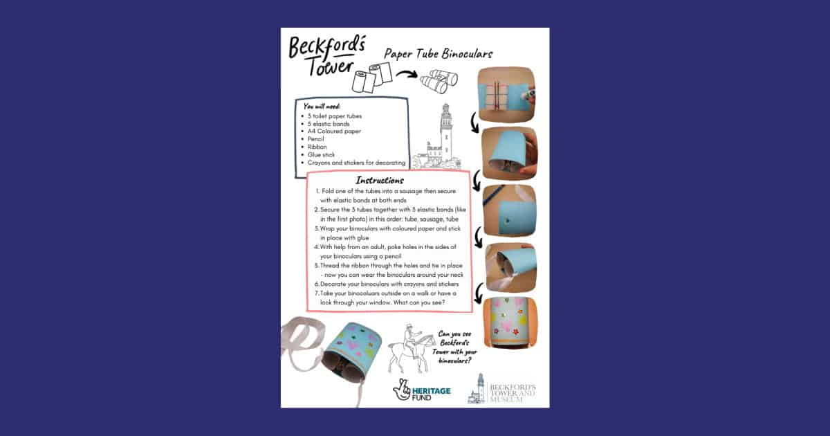 Beckford’s Tower’s Loo Roll Binoculars Resource