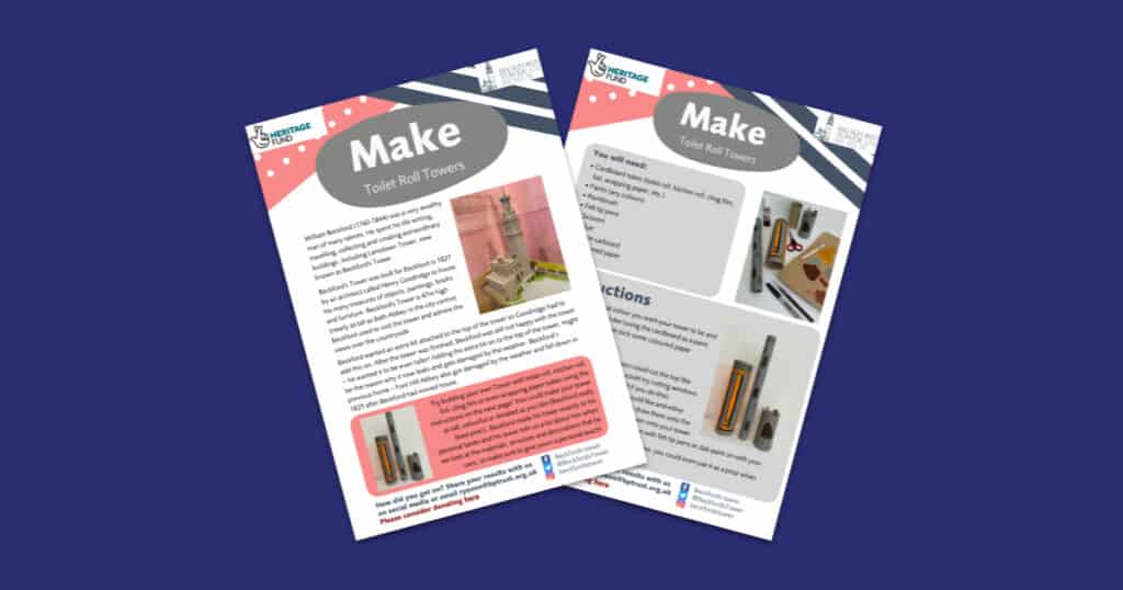 Beckford’s Tower’s Toilet Roll Towers Resource