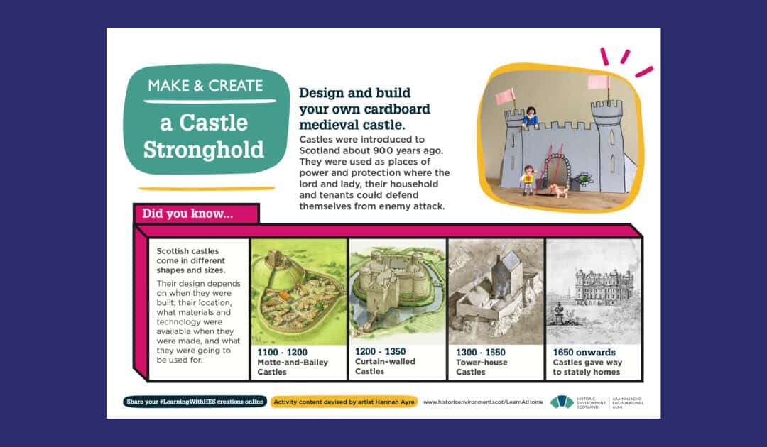 Historic Environment Scotland’s Design a Castle Stronghold