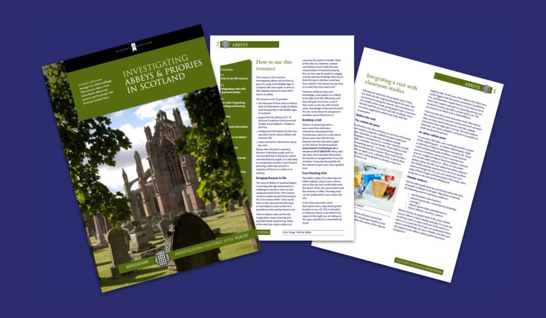 Historic Environment Scotland’s Investigating Abbeys and Priories in Scotland