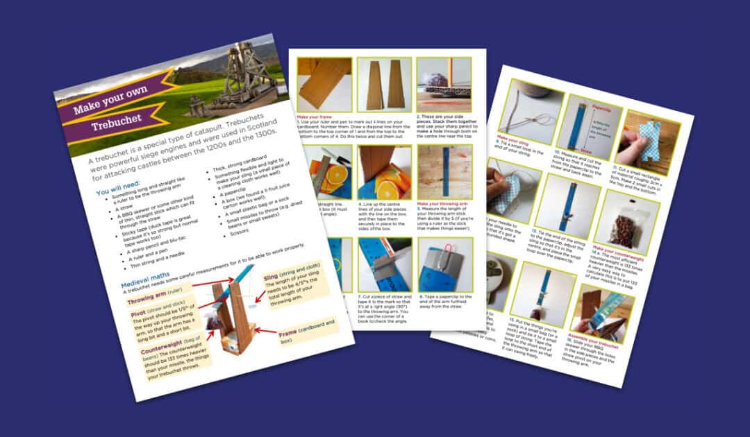 Historic Environment Scotland’s Make a Working Trebuchet