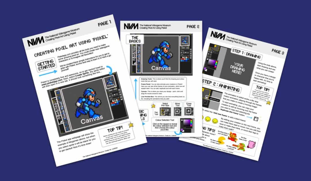 National Videogame Museum’s Create Your Own Pixel Art Character