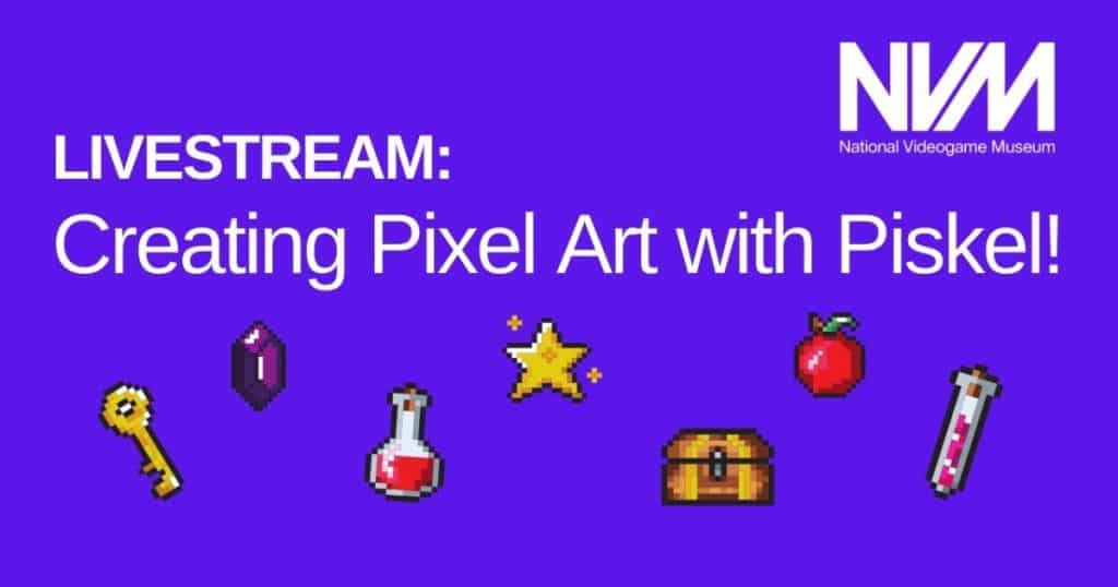 National Videogame Museums Getting Started with Pixel Art Social Image