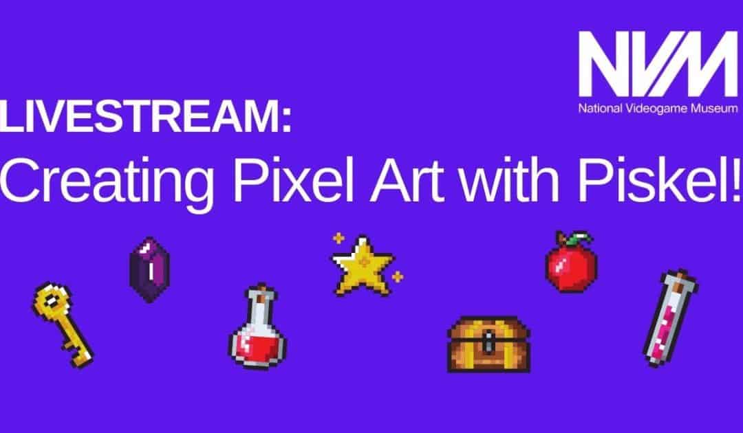 National Videogame Museum’s Getting Started with Pixel Art Video