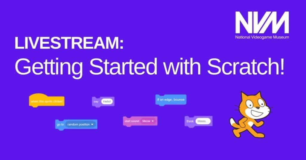 National Videogame Museums Getting Started with Scratch Social Image