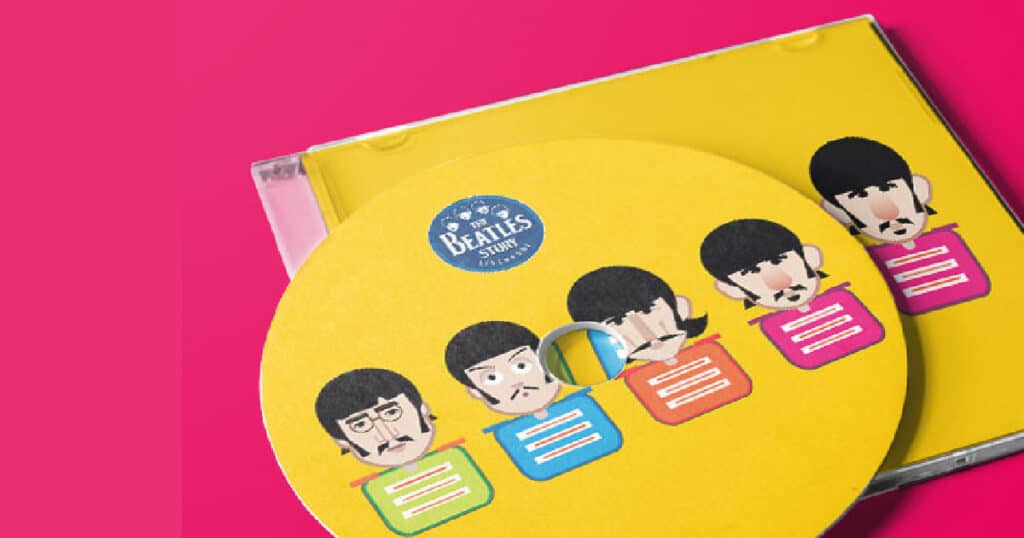The Beatles Story’s Record Labels Art Resource