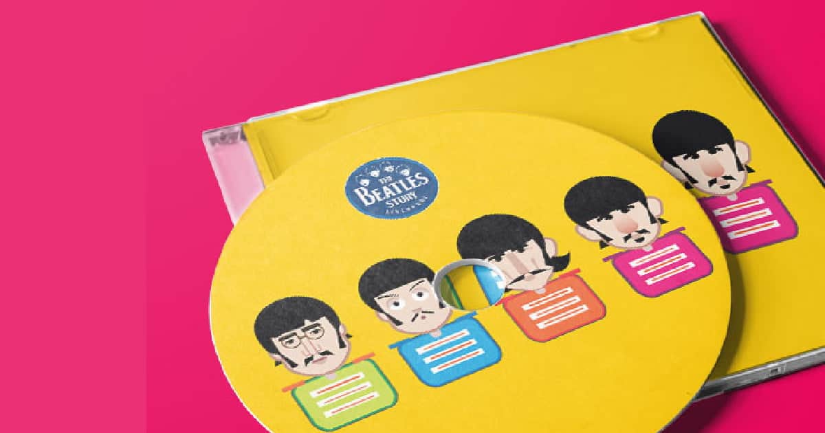 The Beatles Story’s Record Labels Art Resource