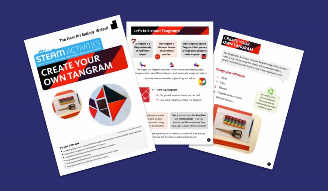The New Art Gallery Walsall’s Create Your Own Tangram
