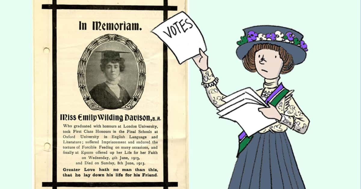 UK Parliament’s Emily Wilding Davison, Presentation Resource