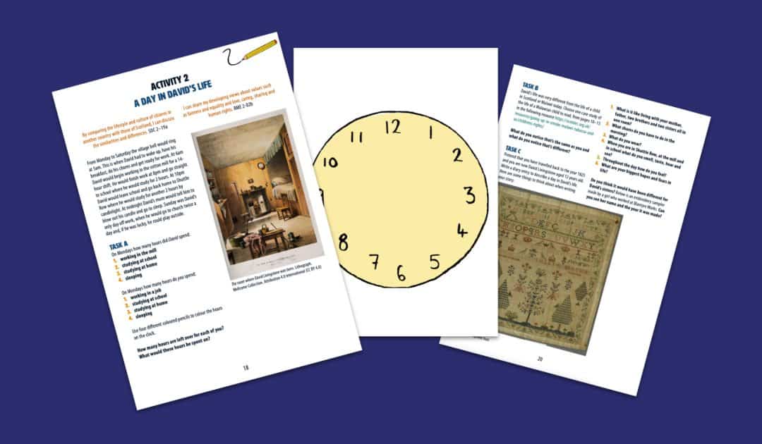 David Livingstone Birthplace’s A Day In David’s Life Resource