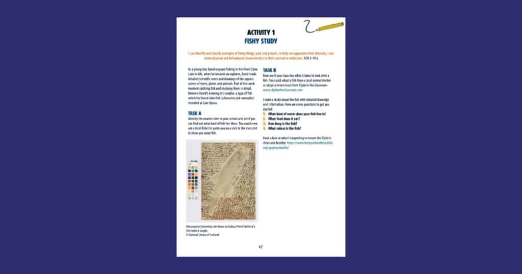 David Livingstone Birthplaces Fishy Study Resource Social