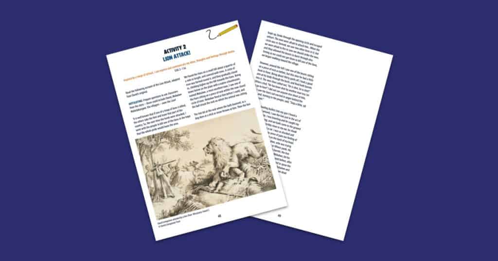 David Livingstone Birthplaces Lion Attack Resource Social