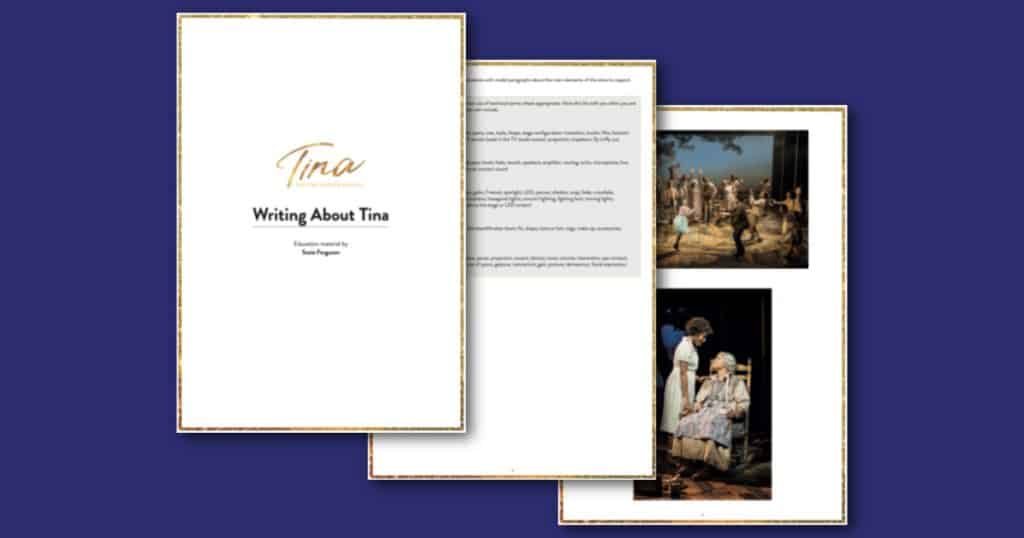 TINA The Tina Turner Musicals In the Studio Drama Education Pack Social Image