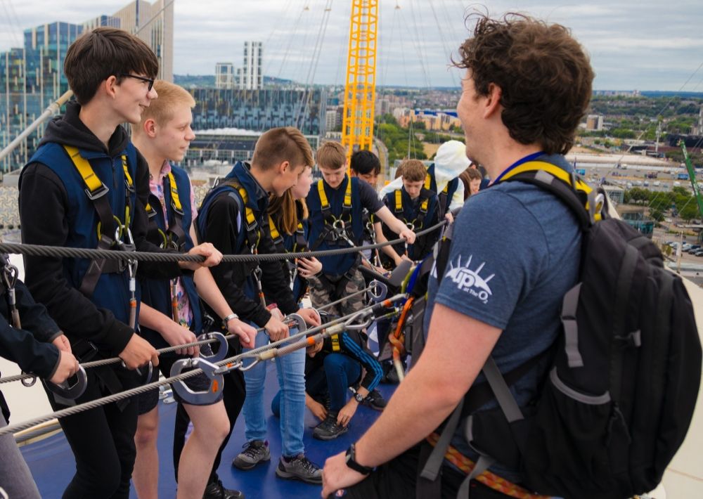 Up at The O2 School Trip Middle Image
