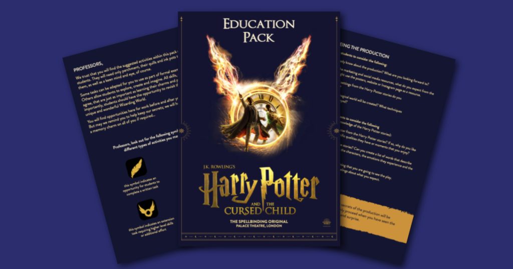 Harry Potter and the Cursed Child Education Pack Social