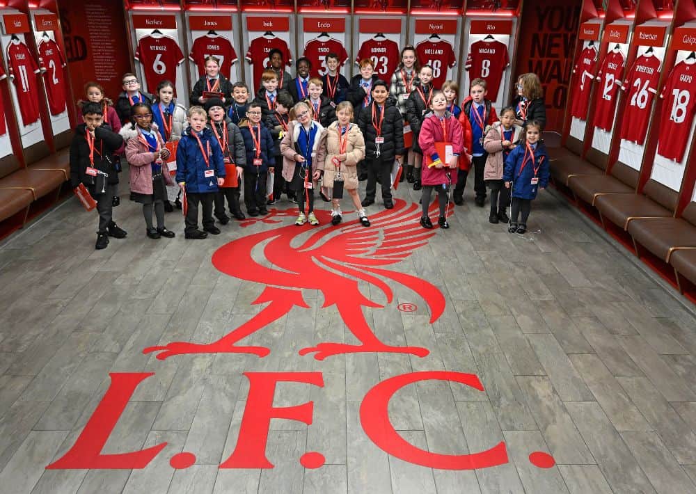 Liverpool Football Club Stadium Tour and Museum School Trip Bottom Image