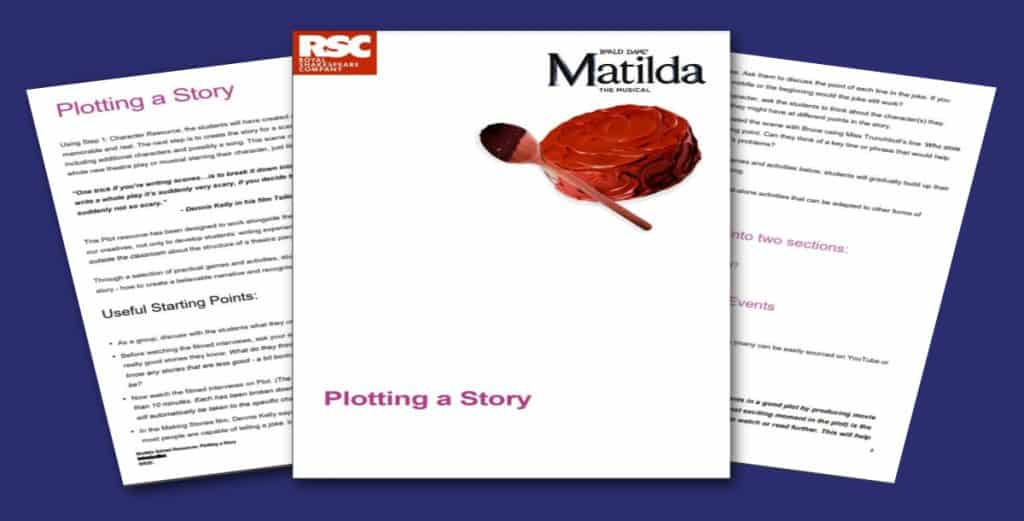 Matilda the Muscial Plotting Resources Social