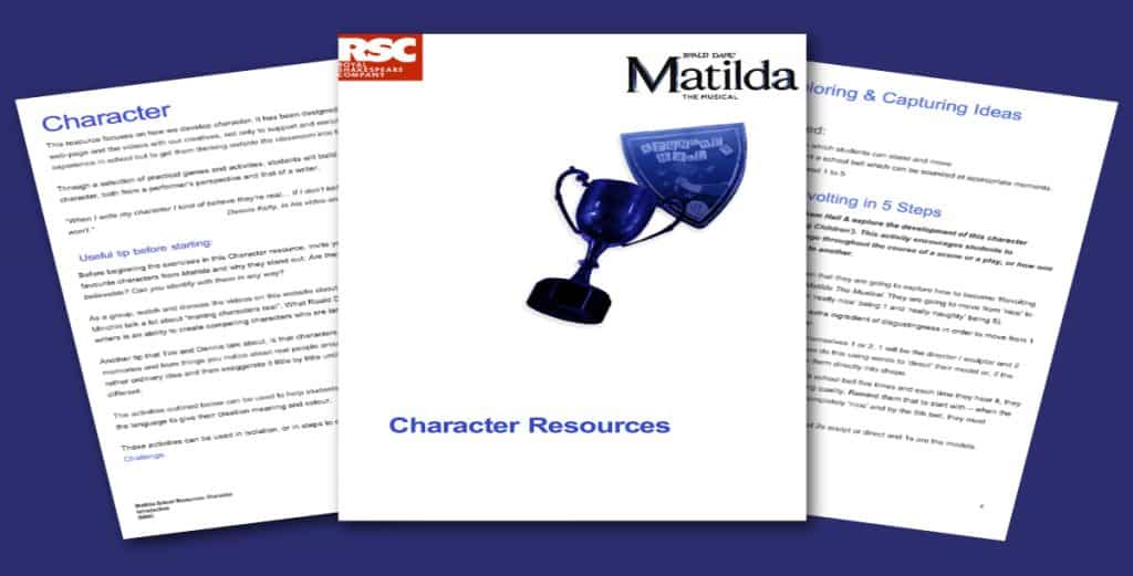 Matilda the Musical Character Resources Social