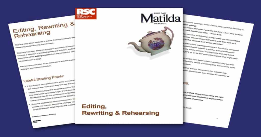 Matilda the Musical Rewriting Social 1200 x 630