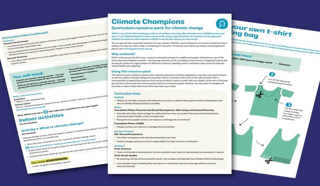 WWT’s Climate Champions Resources