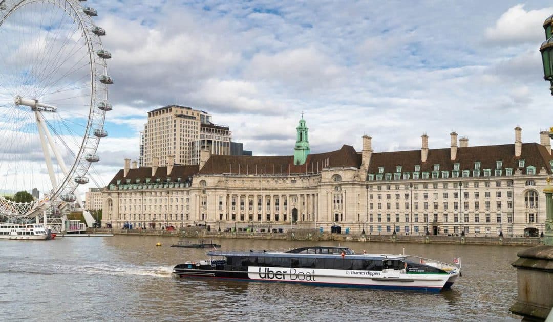 Uber Boat by Thames Clippers