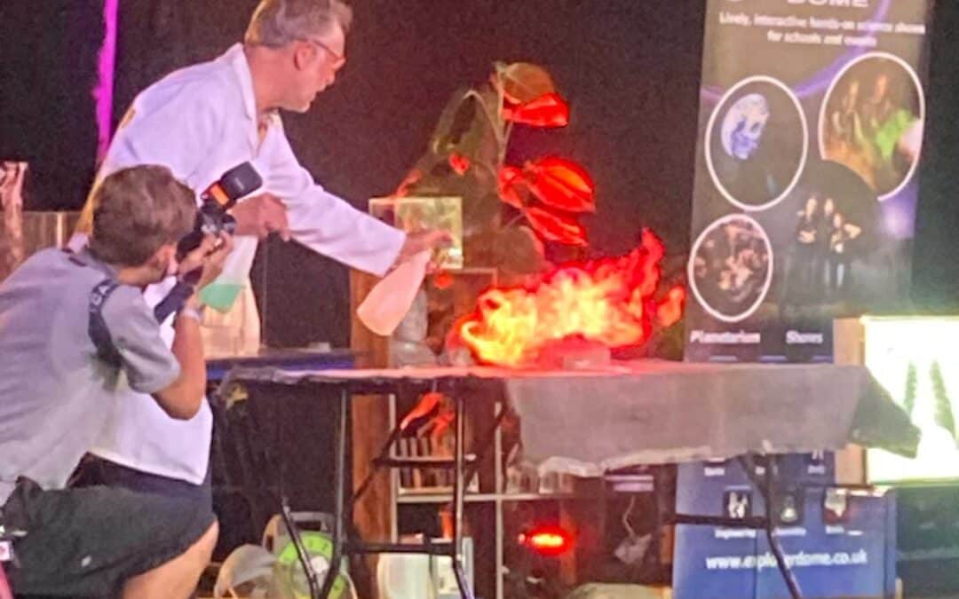 Explorer Dome’s States of Matter Show Workshop