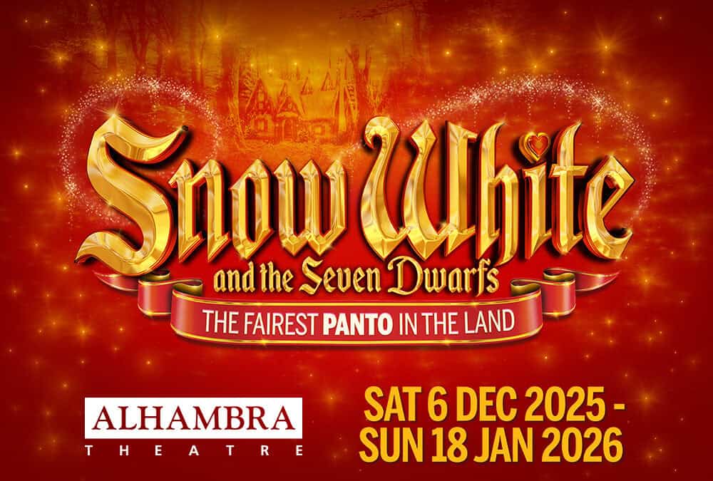 Crossroads Pantomimes presents Snow White and the Seven Dwarfs at Alhambra Theatre, Bradford