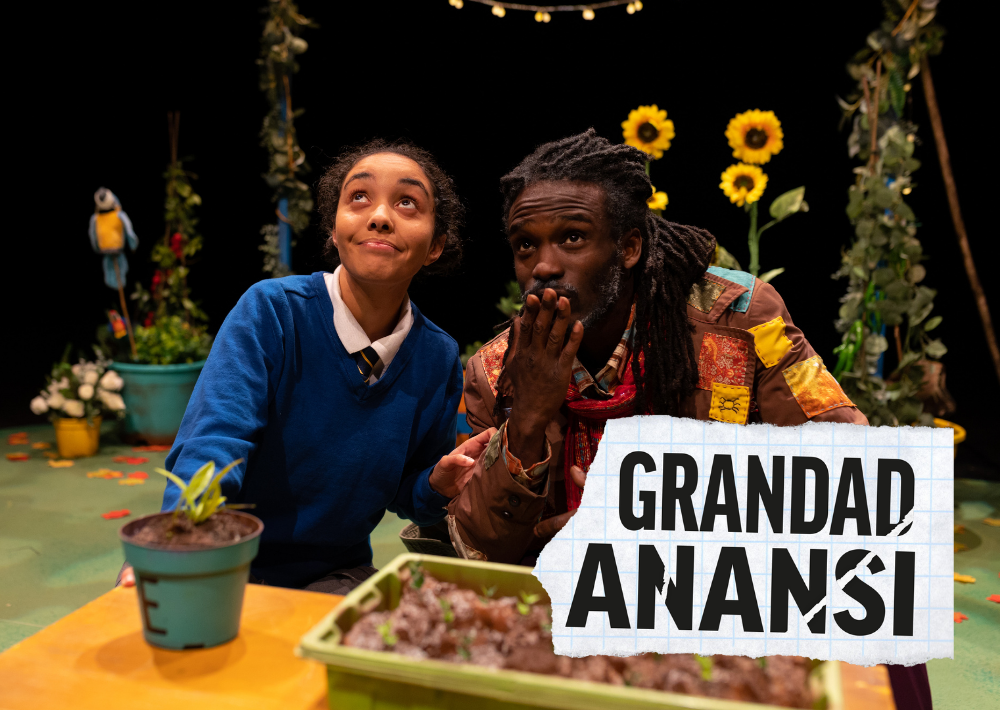 Grandad Anansi – Polka Theatre School Trip Middle Image
