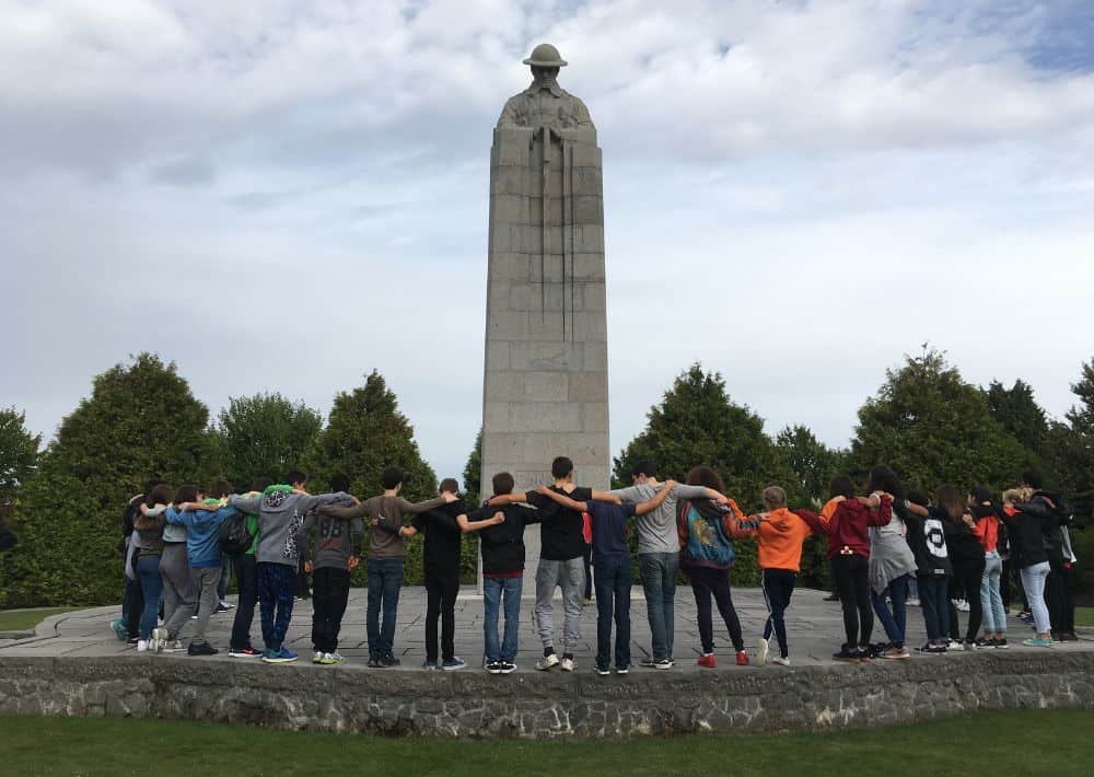 The History Boys WW1 Battlefield Tours School Trip Middle Image