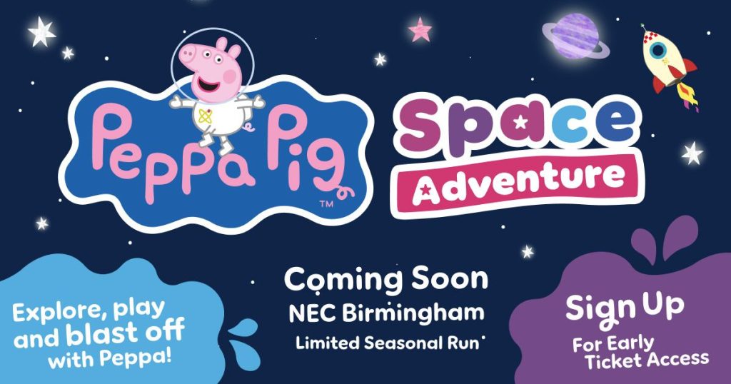 Peppa Pig Space Adventure The NEC Birmingham The School Trip Main Image Mar 26