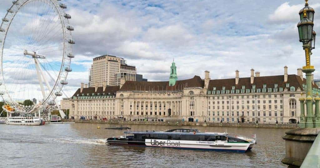 London School Trips Guide. Image: Uber Boat
