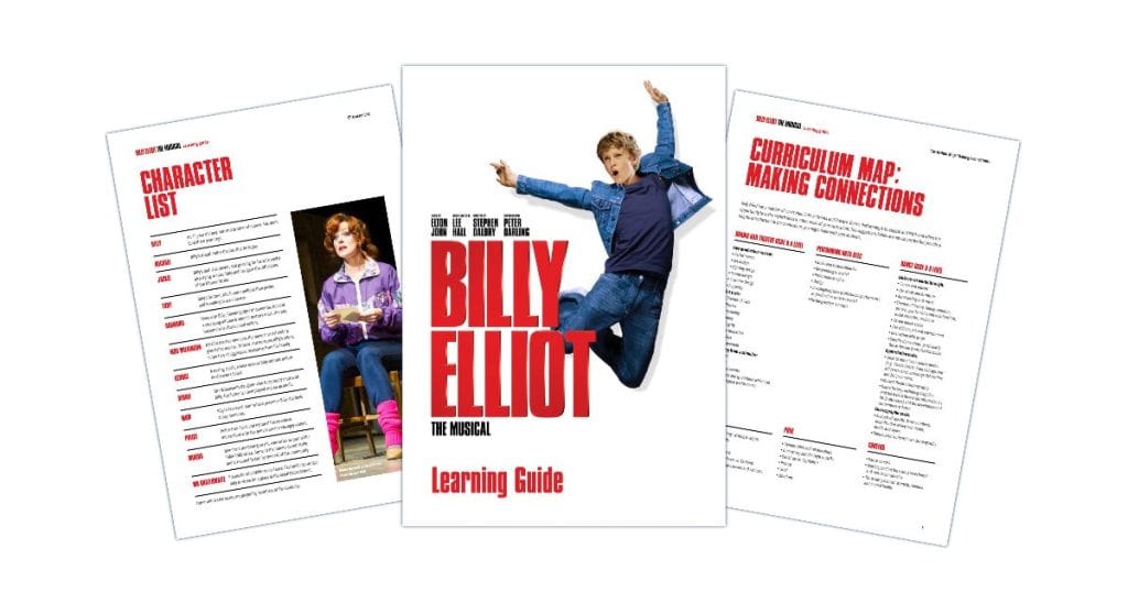 Billy Elliot the Musical Learning Guide Post Sep 26 White