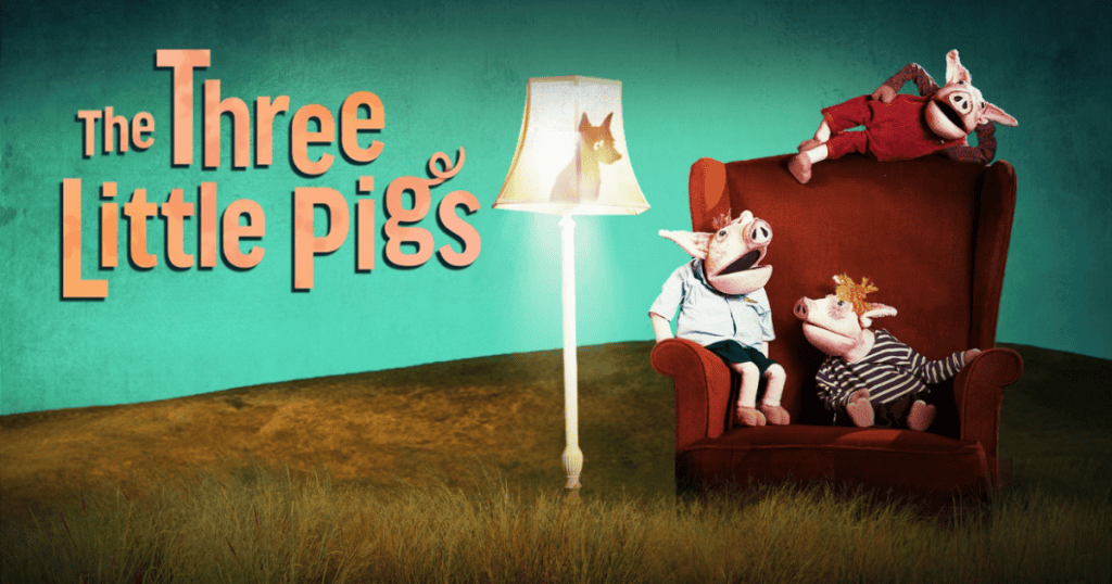 Three Little Pigs Polka Theatre The School Trip Featured Image 2026 09 11 Credit A Stuff and Nonsense Theatre Company production